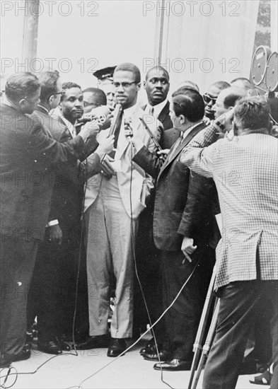 Malcolm X (1925 – 1965) American Muslim minister and a human rights activist.