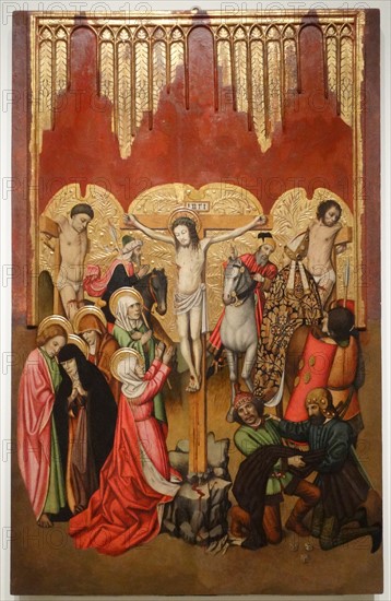 Jaume Huguet (1412–1492) Calvary. Altar de Sant Miquel