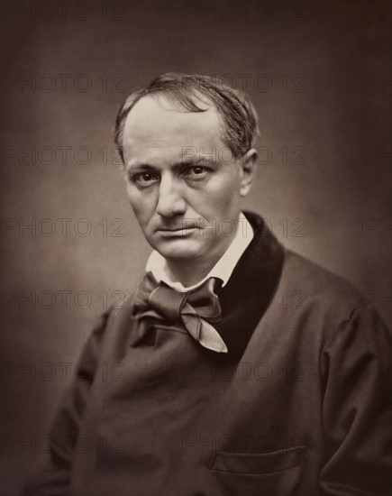 Photographic portrait of Charles Baudelaire by Étienne Carjat