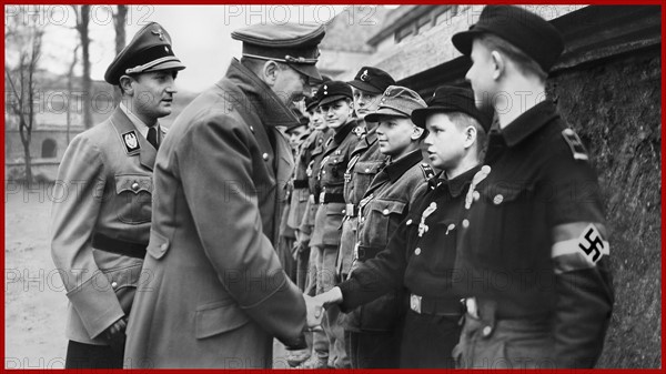 Photograph of Hitler shaking hands