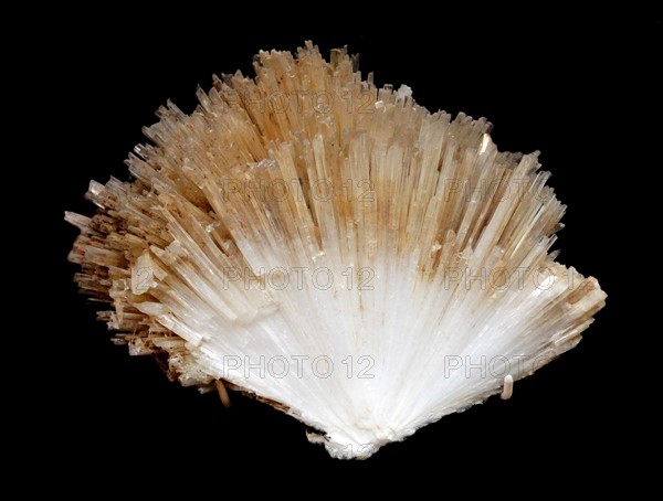 Scolecite, a tectosilicate mineral