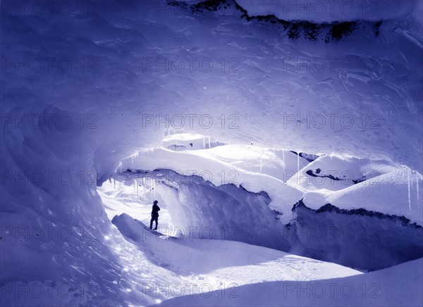 The Tasman Glacier; in New Zealand's South Island. 1910