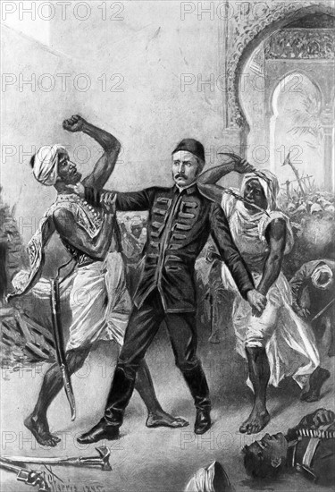 Death of General Gordon; Khartoum, Sudan 1885