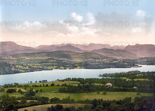 Windermere, from Orrest Head, Lake District