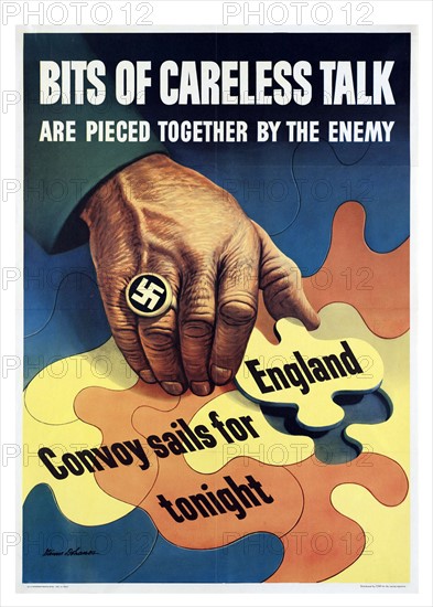 Propaganda Poster from WWII