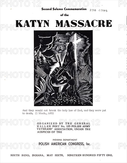 Second Solem Commenmoration of the Katyn Massacare