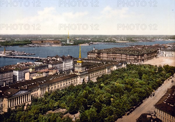 The Admiralty Palace, St. Petersburg, Russia