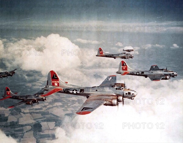 USAF B-17G Fortresses aircraft