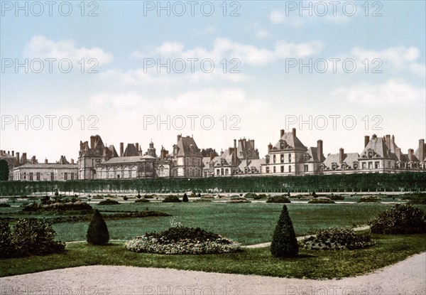 Fontainebleau Palace, France 1900