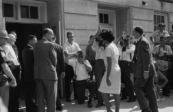 African-American student registers for classes at the University of Alabama1963