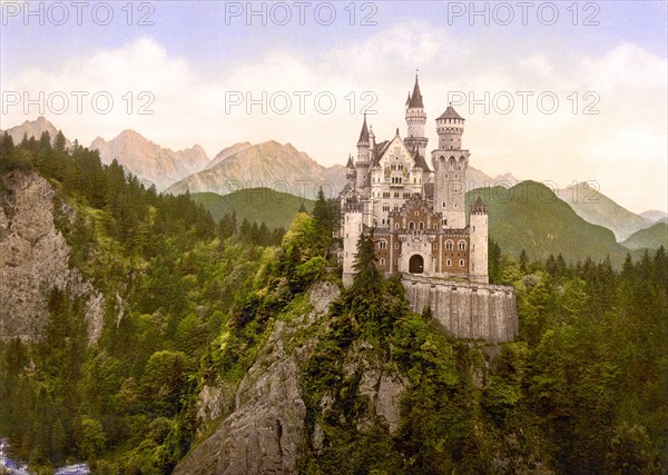 Neuschwanstein King Ludwig II castle