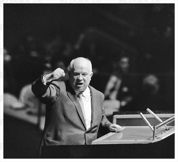 Photograph of Nikita Khrushchev