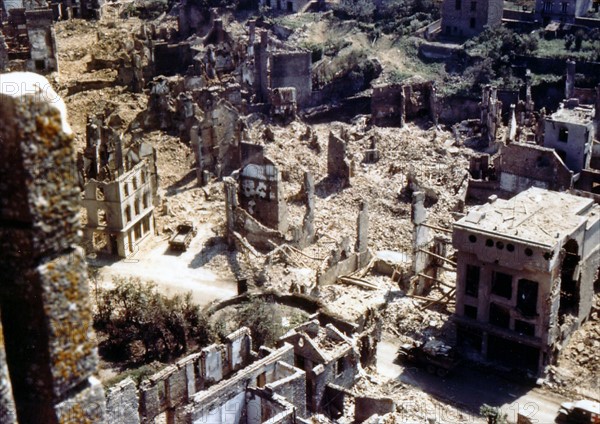 World War II ruins of Berlin 1945