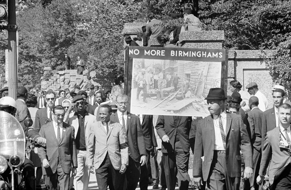 Photograph of the Congress of Racial Equality conducted march