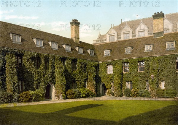 Colour photograph of Corpus Christi College