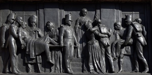 The Crimean War Memorial in St James's, London