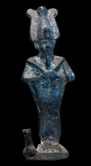 Statuette of the god ancient Egyptian God Osiris