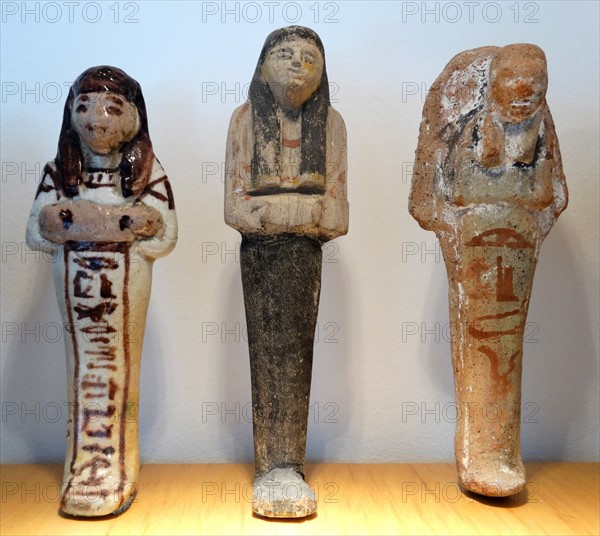 Egyptian Ushabti or ushabtis.