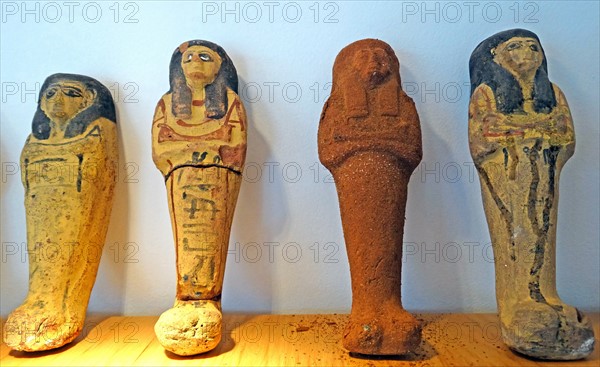 Egyptian Ushabti or ushabtis.