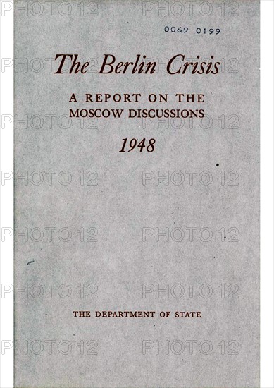 US department of State report on the Berlin Blockade