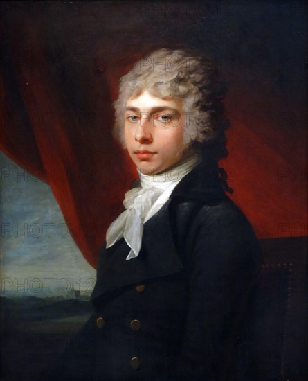 Unknown young Gentleman circa 1795 by John-Laurent Mosnier 1743-1808 Oil on canvas