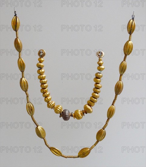 Necklace from the Enkomi Tomb, Enkomi, a village near Famagusta in Cyprus