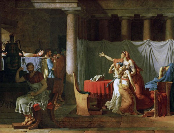 David, The Lictors Returning to Brutus the Bodies of his Sons