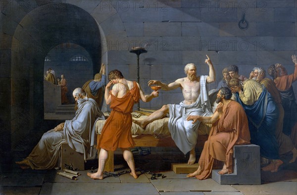 David, The Death of Socrates