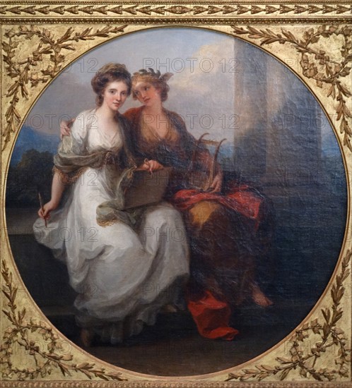 Portrait by Angelica Kauffman