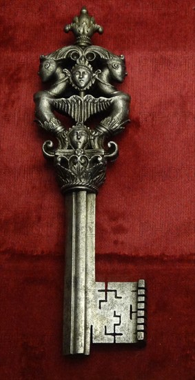 Steel key from the 17th Century