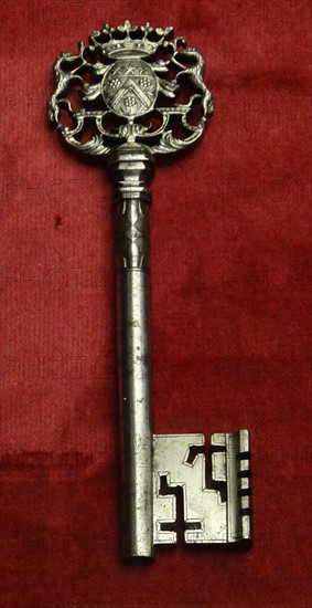 Steel key from the 17th Century