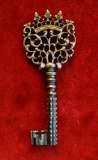 steel Chamberlain key from the 18th Century