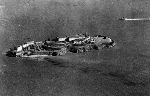 View of Alcatraz on Alcatraz Island