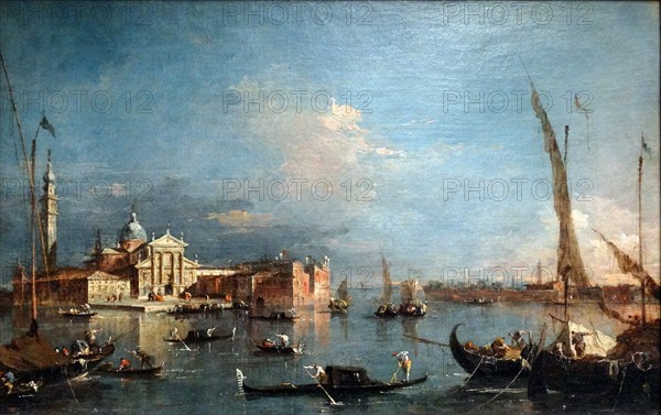 The Church of S Giorgio Maggiore' by Francesco Guardi