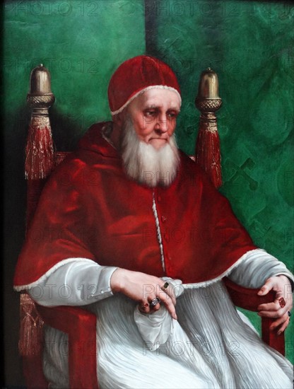 Raphael, Portrait of Pope Julius II