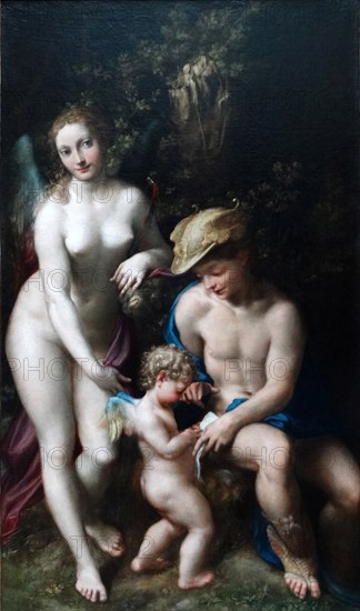 The School of Love' by Antonio da Correggio