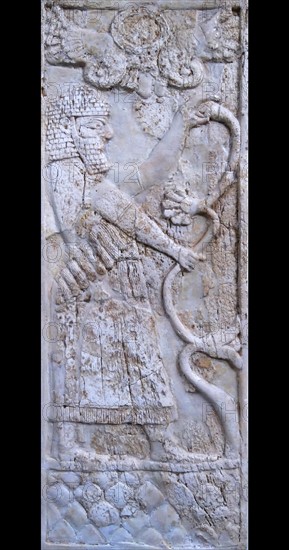 Panel depicting an Egyptian Male