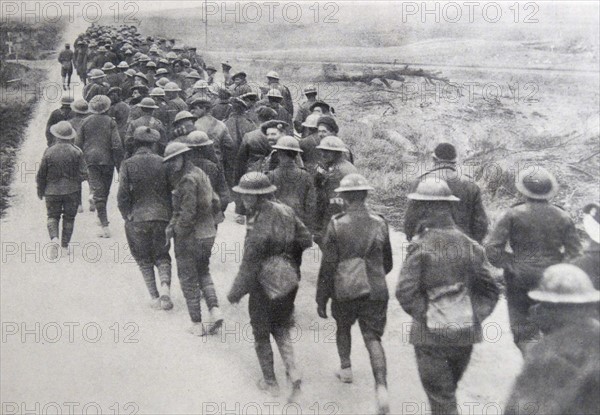 British prisoners of war captured by German forces