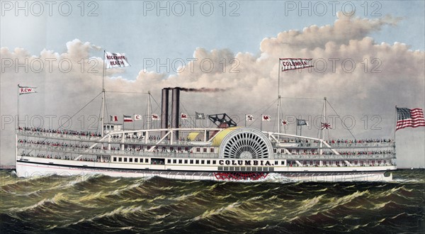 The steamer Columbia