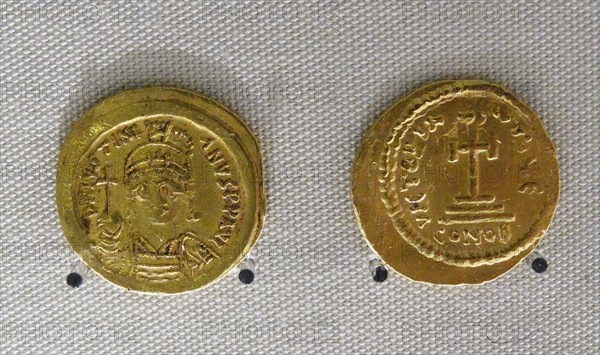 Byzantine gold coins
