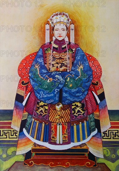 Painting of Empress Dowager Cixi