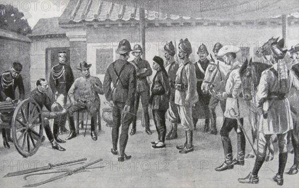 An incident during the Boxer rising