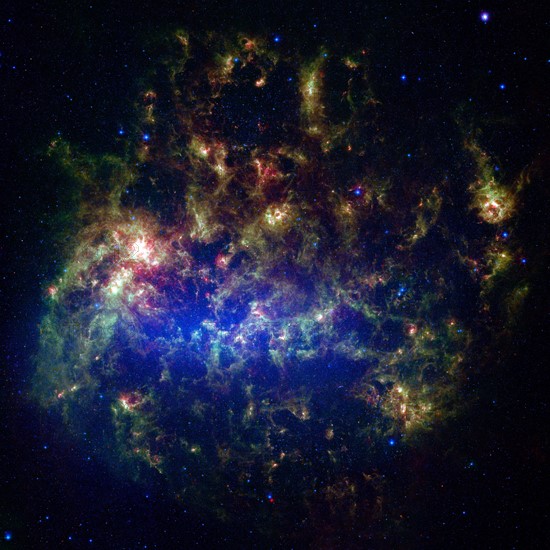 Composite image of the Large Magellanic Cloud