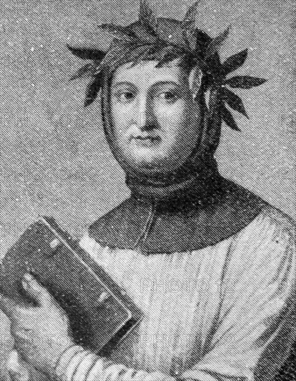 Portrait of Francesco Petrarca