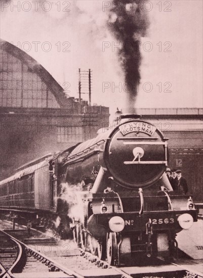 steam locomotive Flying Scotsman built in 1923