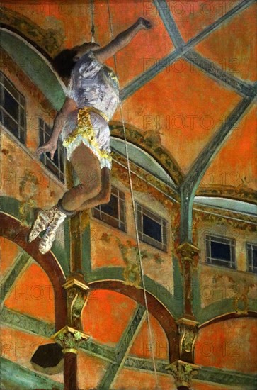 Degas, Miss La La at the Cirque Fernando