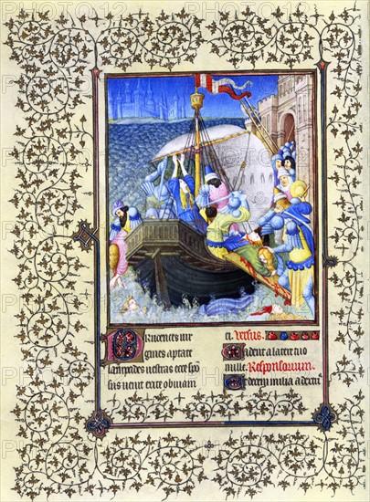 Saint Ursula from the Belles Heures of Jean de France