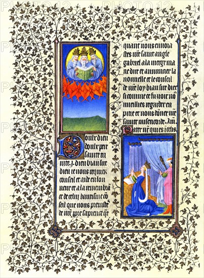 Illumination from the Belles Heures of Jean de France