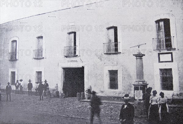 The exterior of the City Hall in Ecatepec de Morelos