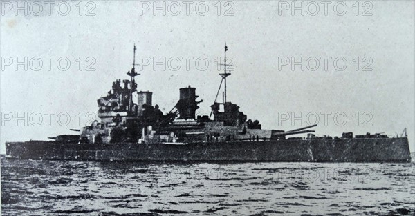 Photograph of the HMS Repulse